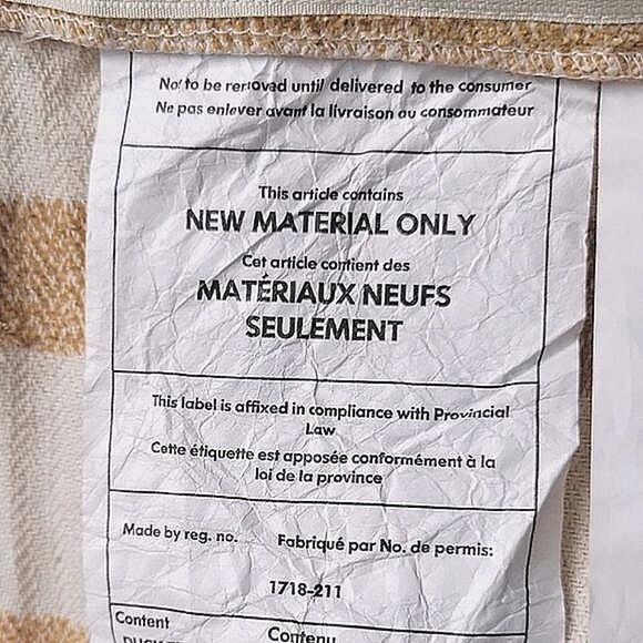 IKEA Knipparv woven striped square pillow cases - Picture 7 of 10